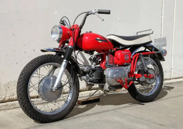 1963 Harley-Davidson Sprint 250（自転車に由来する画像）