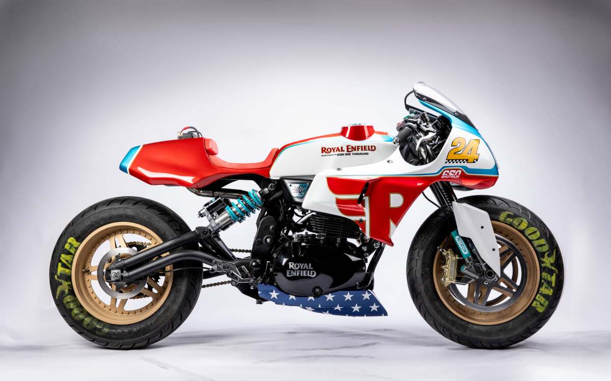 ロイヤルエンフィールドは、4つの印象的なカスタムビルドでグッドウッドフェスティバルに戻ります