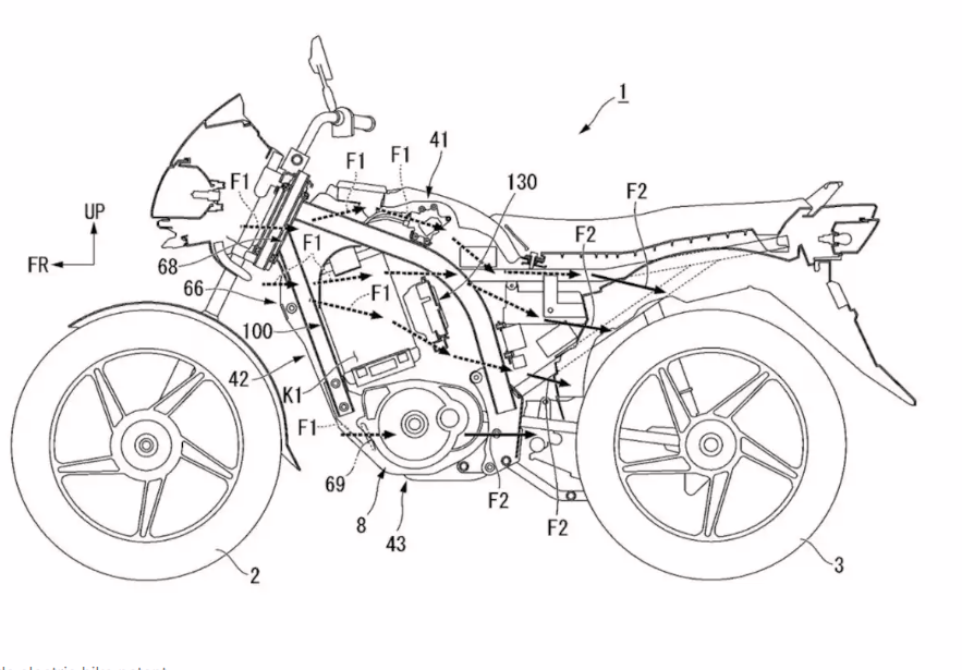 特許画像は、新しい電気ホンダを暗示しています