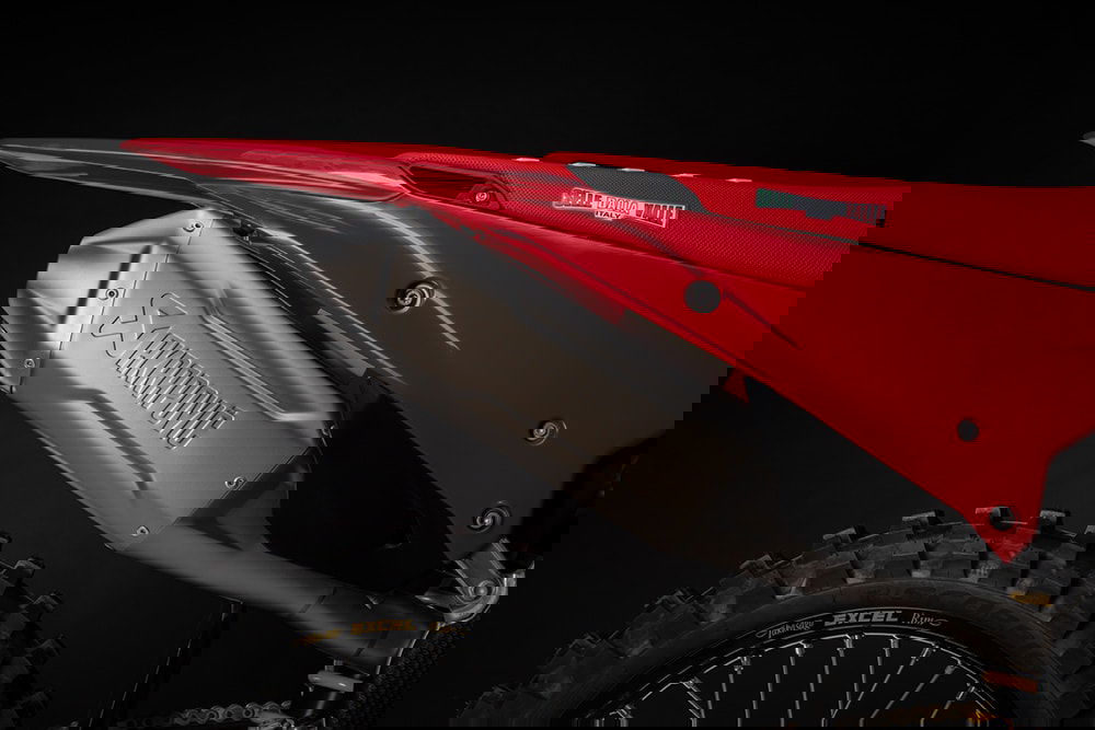 Ducati Desmo450 MX Akrapovic exhaust system