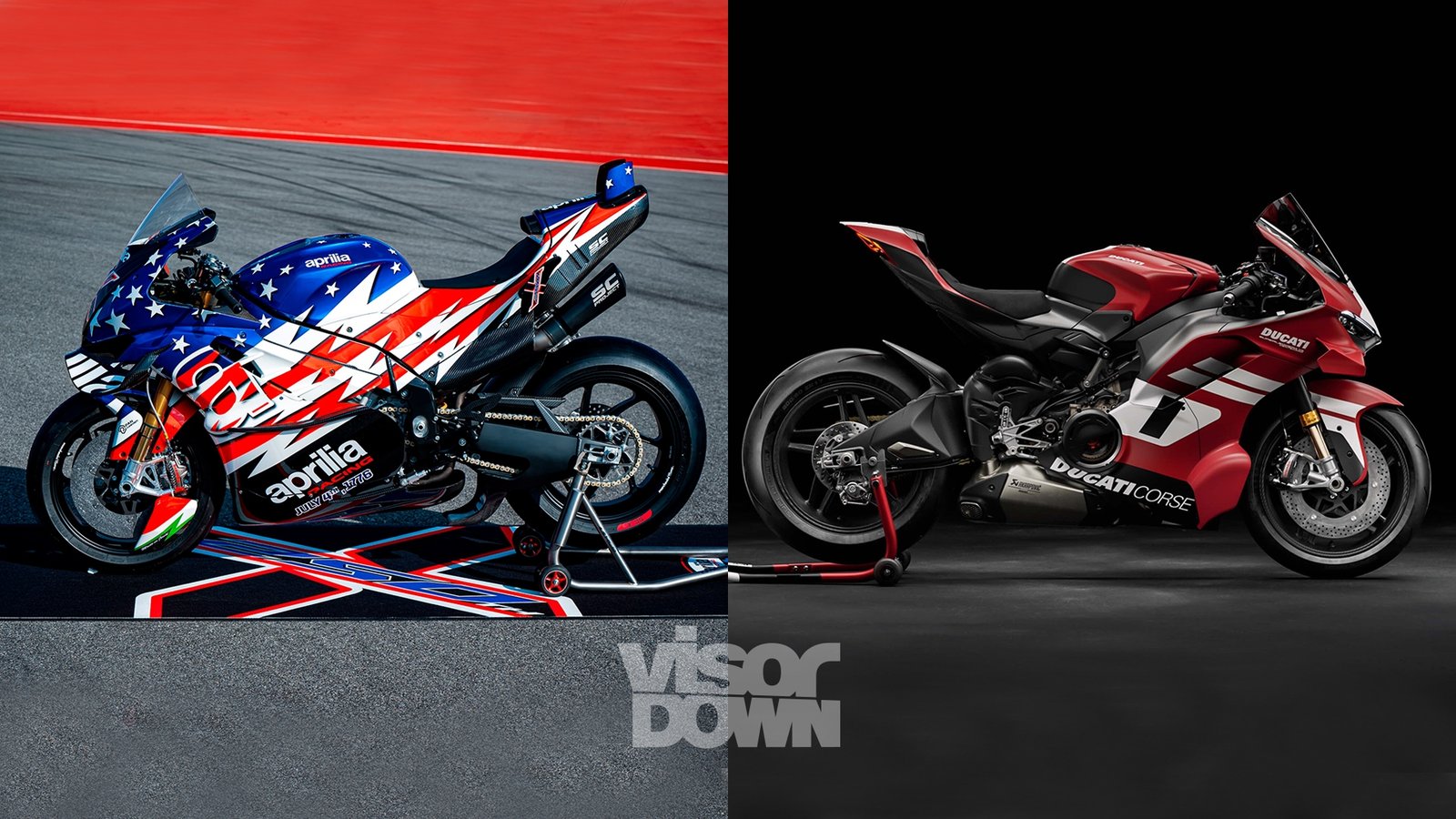 Ducati Superleggera vs Aprilia X 250TH