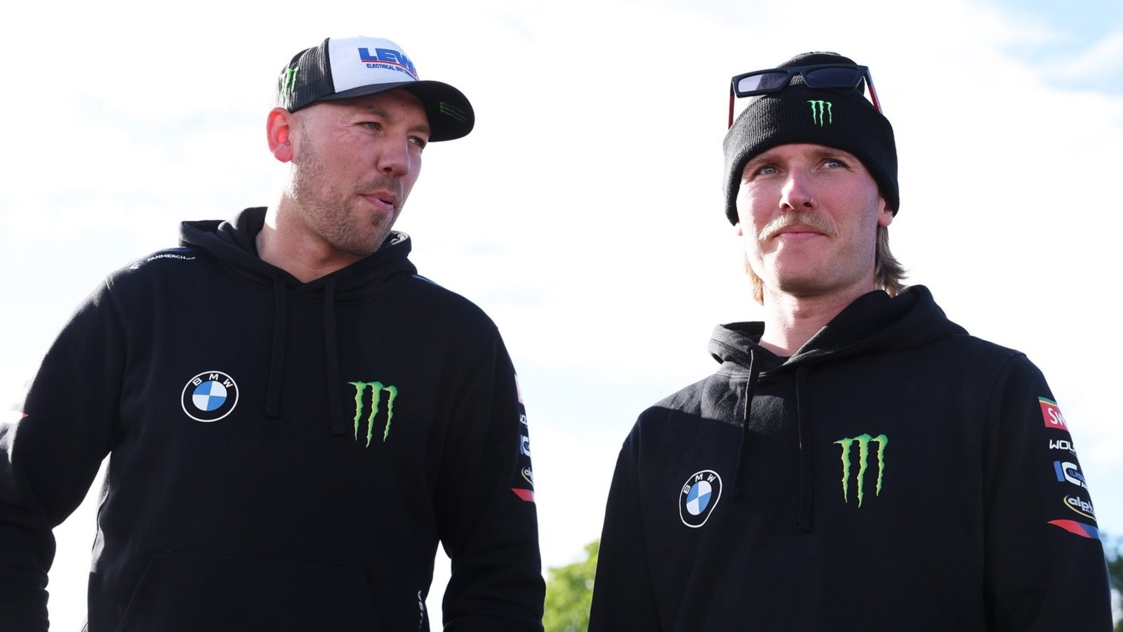 Peter Hickman and Davey Todd. Photo credit - 8Ten Racing/Facebook