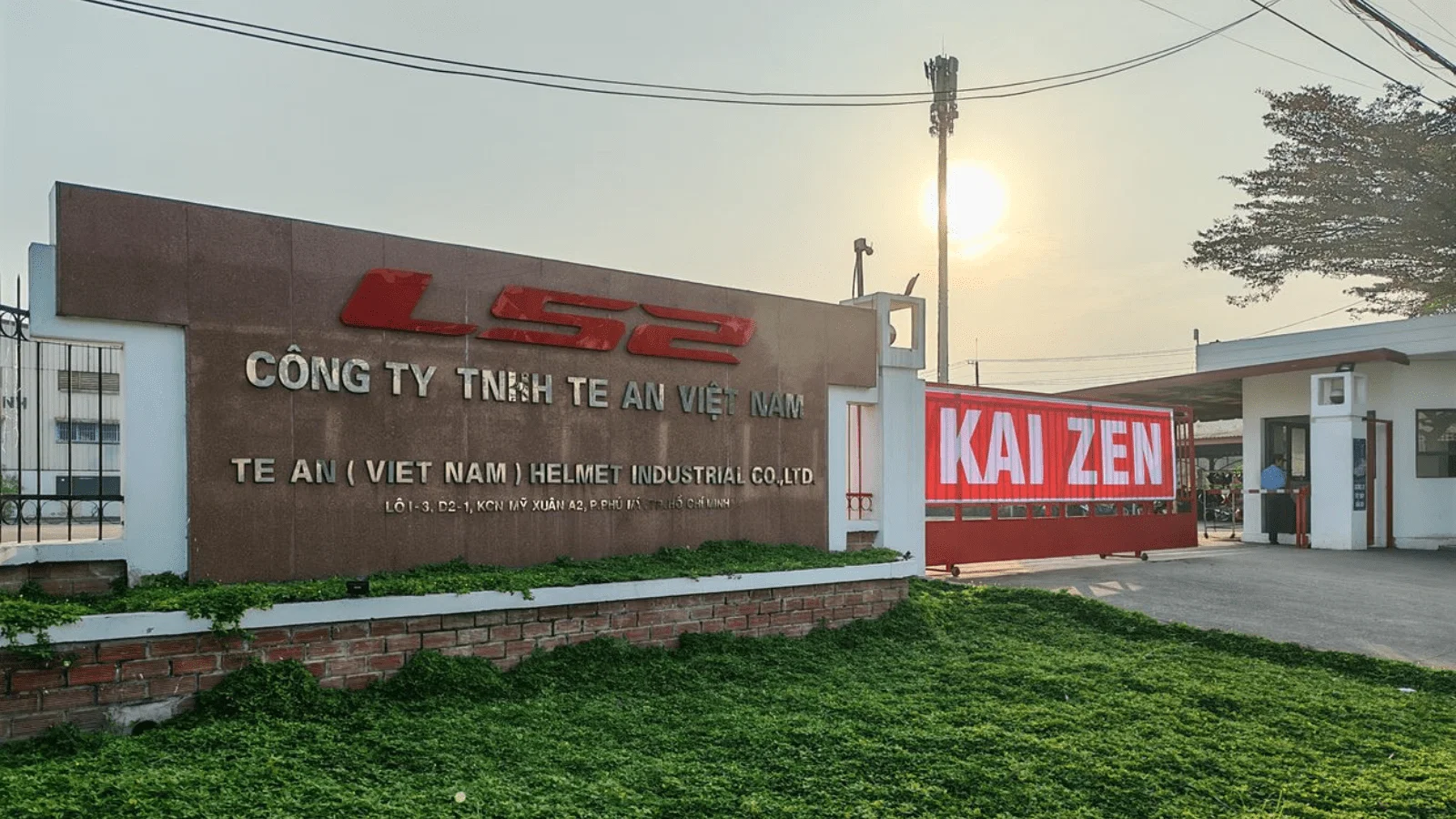 New LS2 factory in Vietnam. Photo credit - LS2