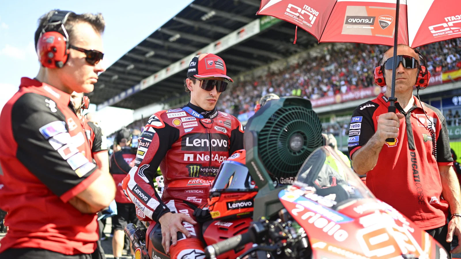 Marc Marquez, 2026 MotoGP Thai Grand Prix, grid. Credit: Gold and Goose.