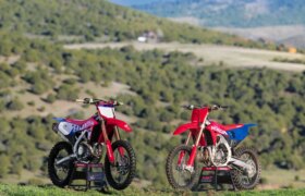 ホンダ、CRF450と2つの限定版モデルのフレームとエンジンのアップデートを発表