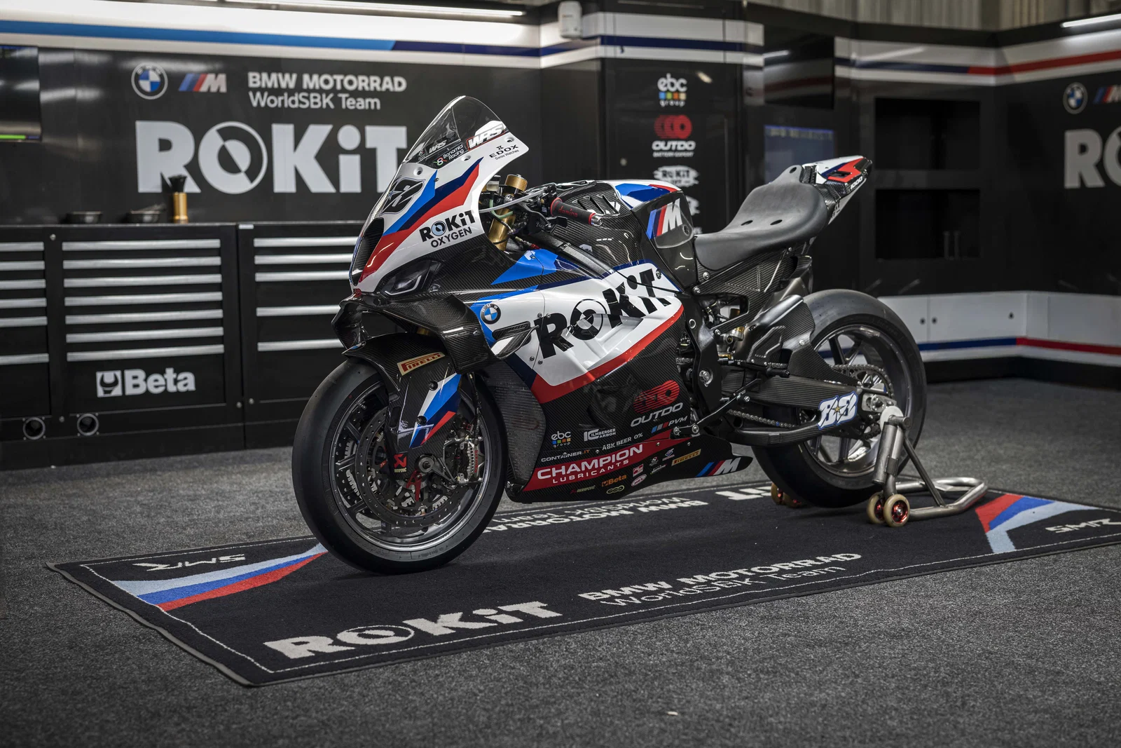 ミゲル・オリベイラの2026年ファクトリーBMW WorldSBKバイク。クレジット: BMW。