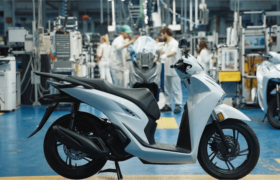 ホンダ、リサイクル可能なプラスチックボディを採用したSH125i Marmoコンセプトを発表