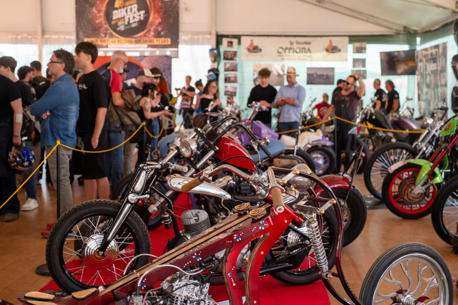 2026 Bike Fest Internationalショーでカスタムビルドされたバイク。 