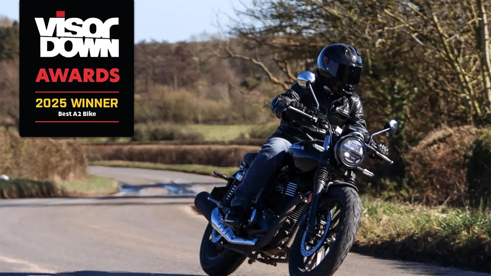 Honda GB350S は、Visordown の 2025 アワードでベスト A2 バイク賞を受賞しました。