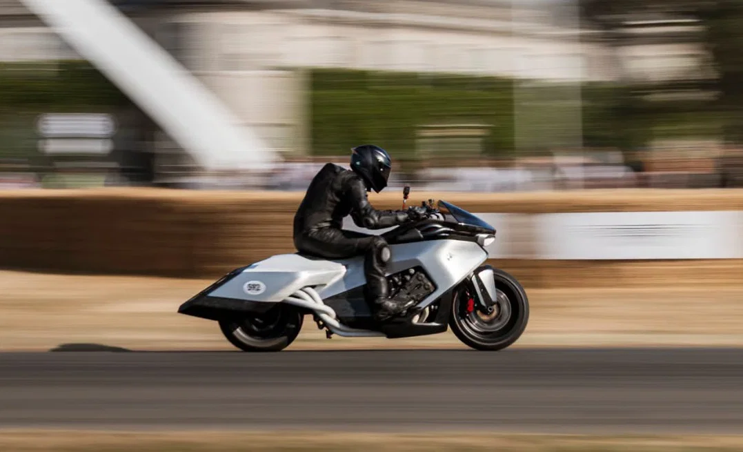 グッドウッド・フェスティバル・オブ・スピードでのBMW K18ビジョン
