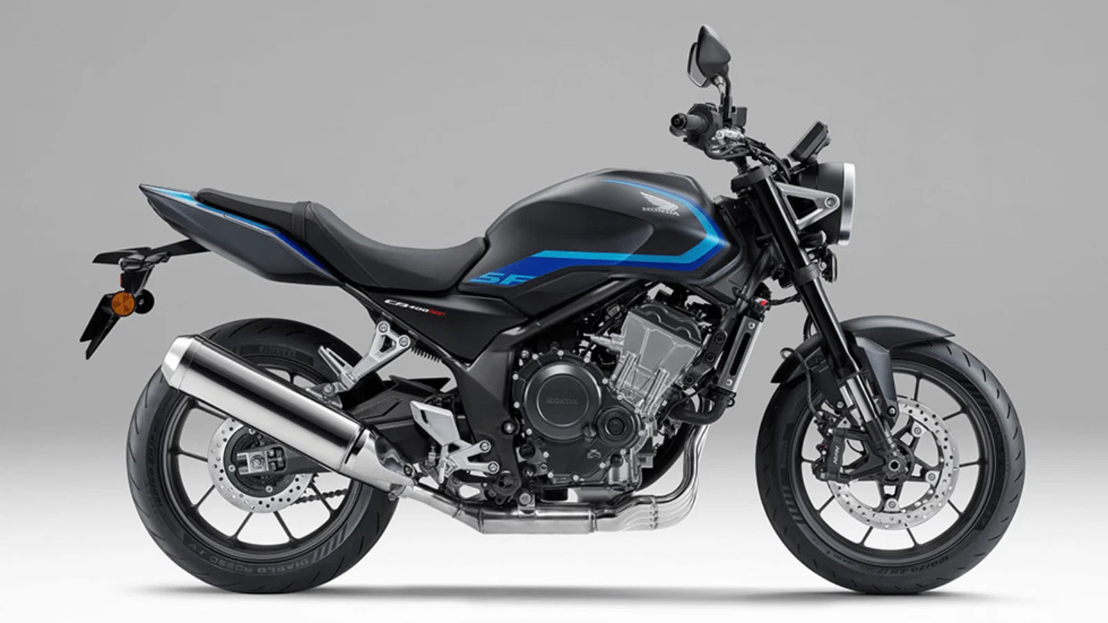 New Honda CB400 Super Four E-Clutch as a production-ready model