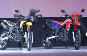 インドでの新型ホンダ XR300L および XR300 ラリーブレイクカバー