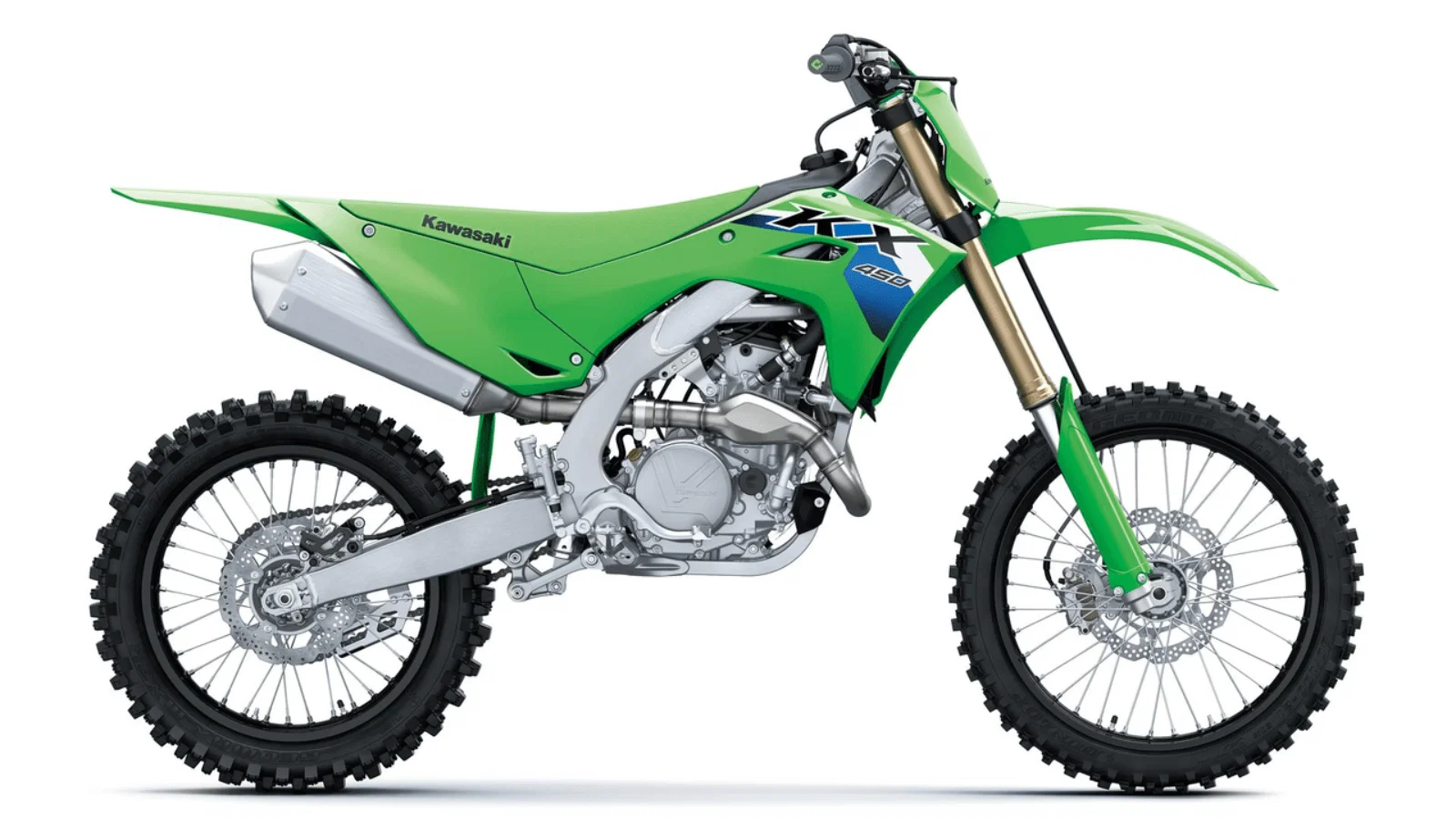 2026 Kawasaki KX450 モトクロスバイク。クレジット: Kawasaki UK。