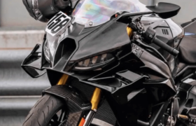 次世代 2027 BMW S1000 RR スポットトラックテスト – コンセプト RR が覆いを破る