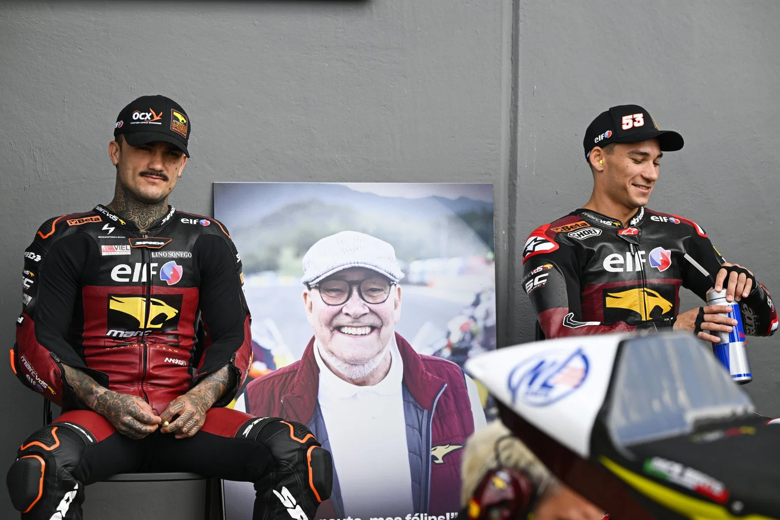 2026年ドイツMotoGPでのアーロン・カネとデニズ・オンク。クレジット: ゴールドとグース。