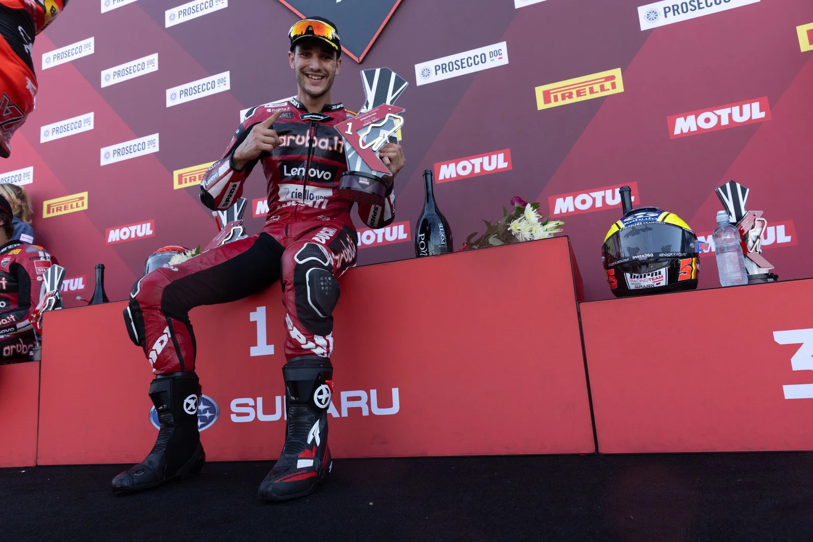 WorldSBKレースで初優勝したイケル・レクオーナ。クレジット: ゴールドとグース。
