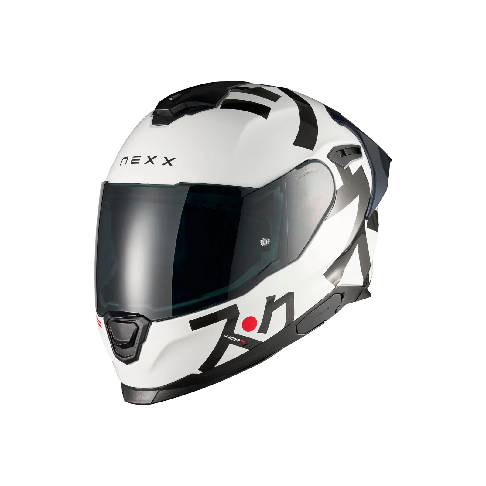 白のNEXX Y.100R NIPPON。