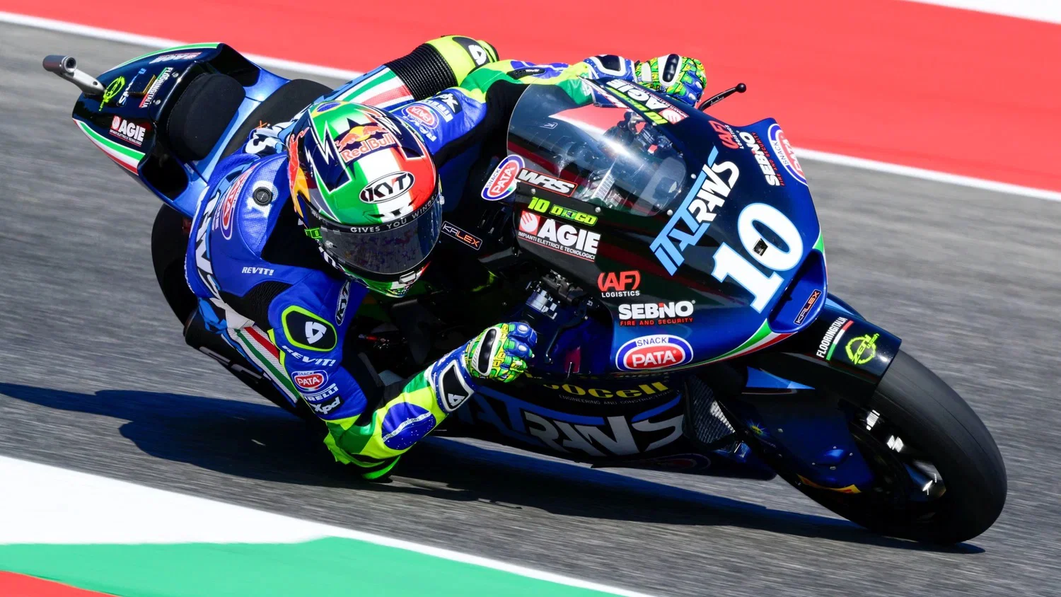 ディオゴ・モレイラ、Moto2、ポールポジション、イタリアGP、2025 © Gold & Goose