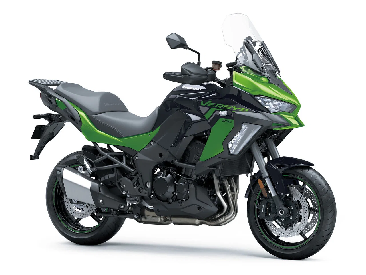 2027年に向けた新色をまとったKawasaki Versys 1100。クレジット: Kawasaki。