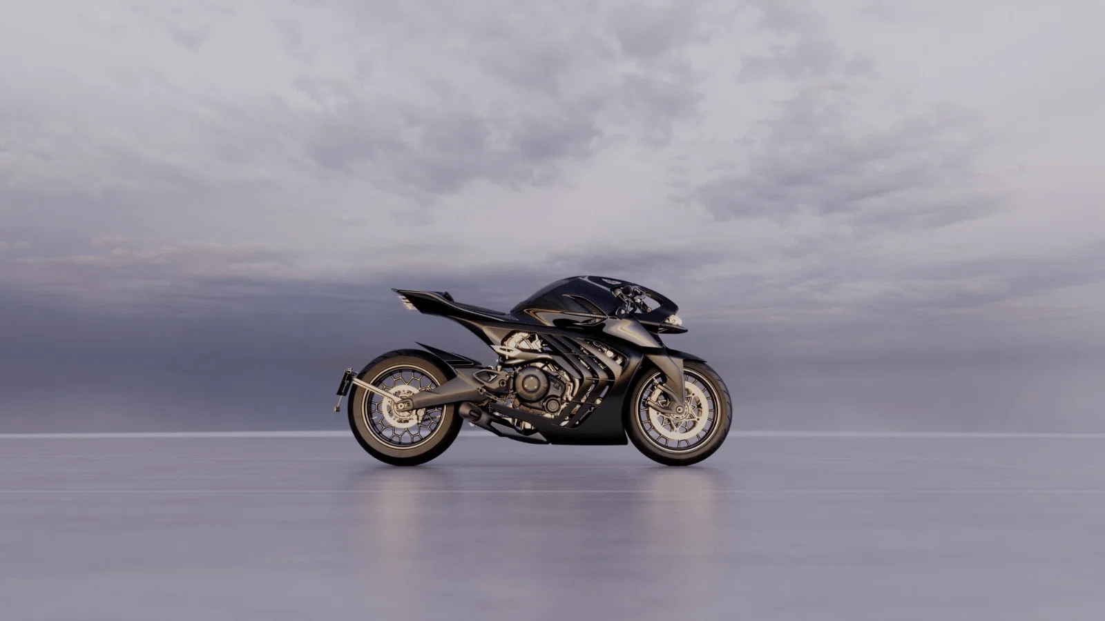 Aston Martin has revealed its first-ever road-legal motorcycle.