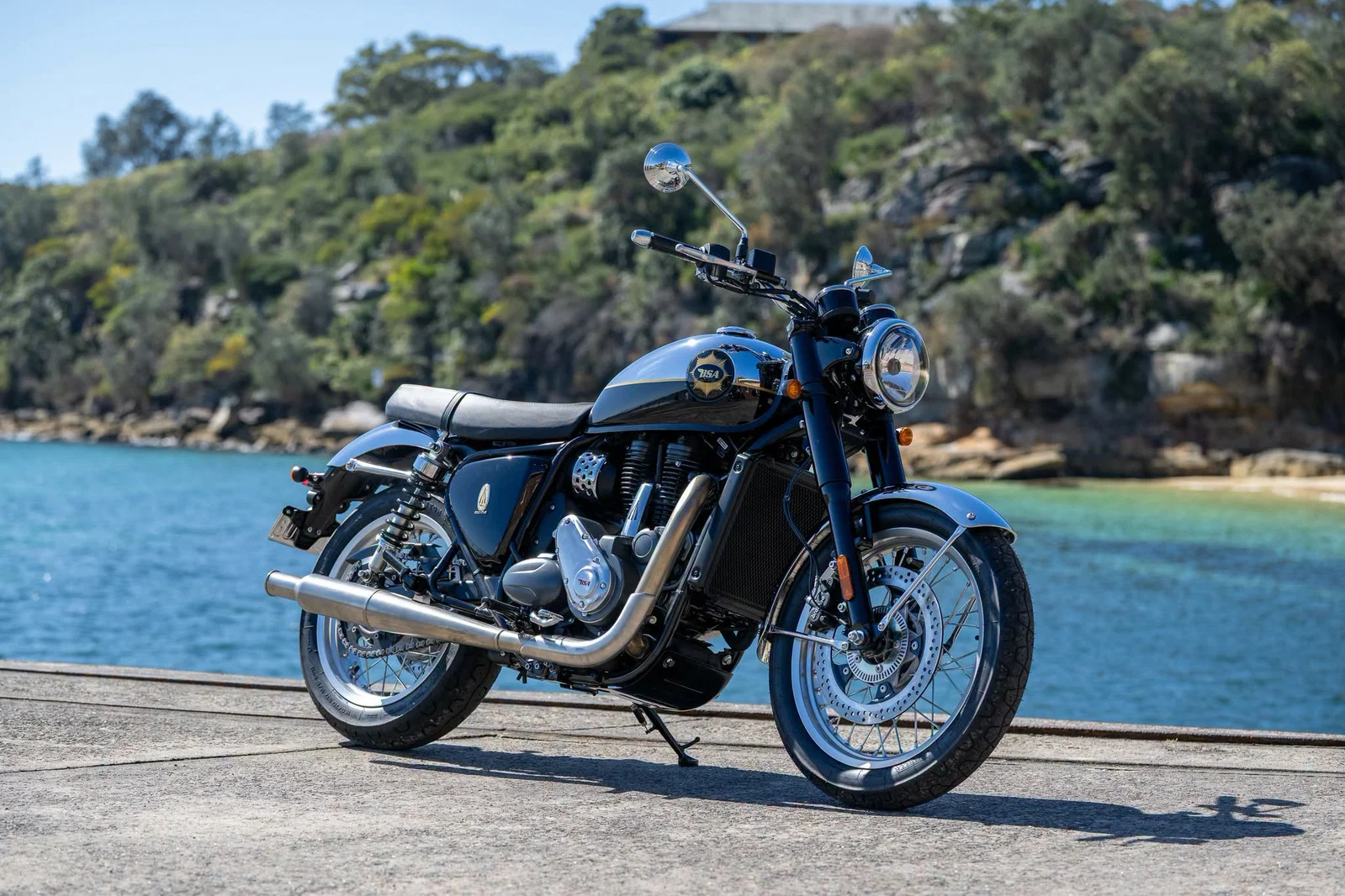 BSA ゴールド スター 650、ブルックランズ ブラック。