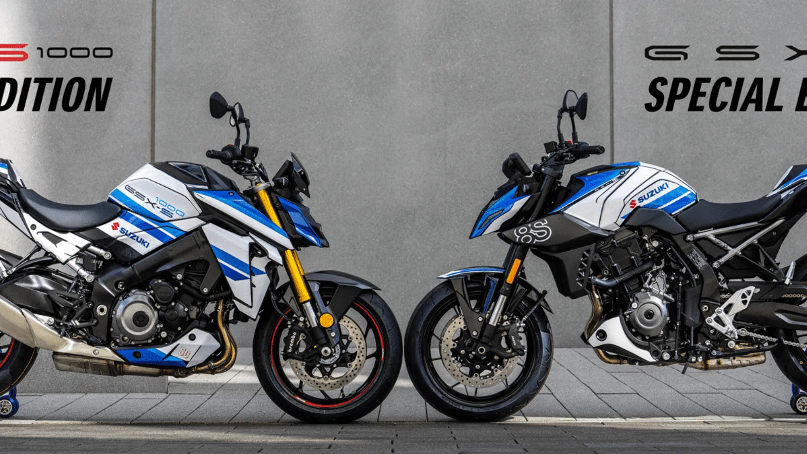 Suzuki launches two special edition models with limited availability. Credit: Suzuki Germany.