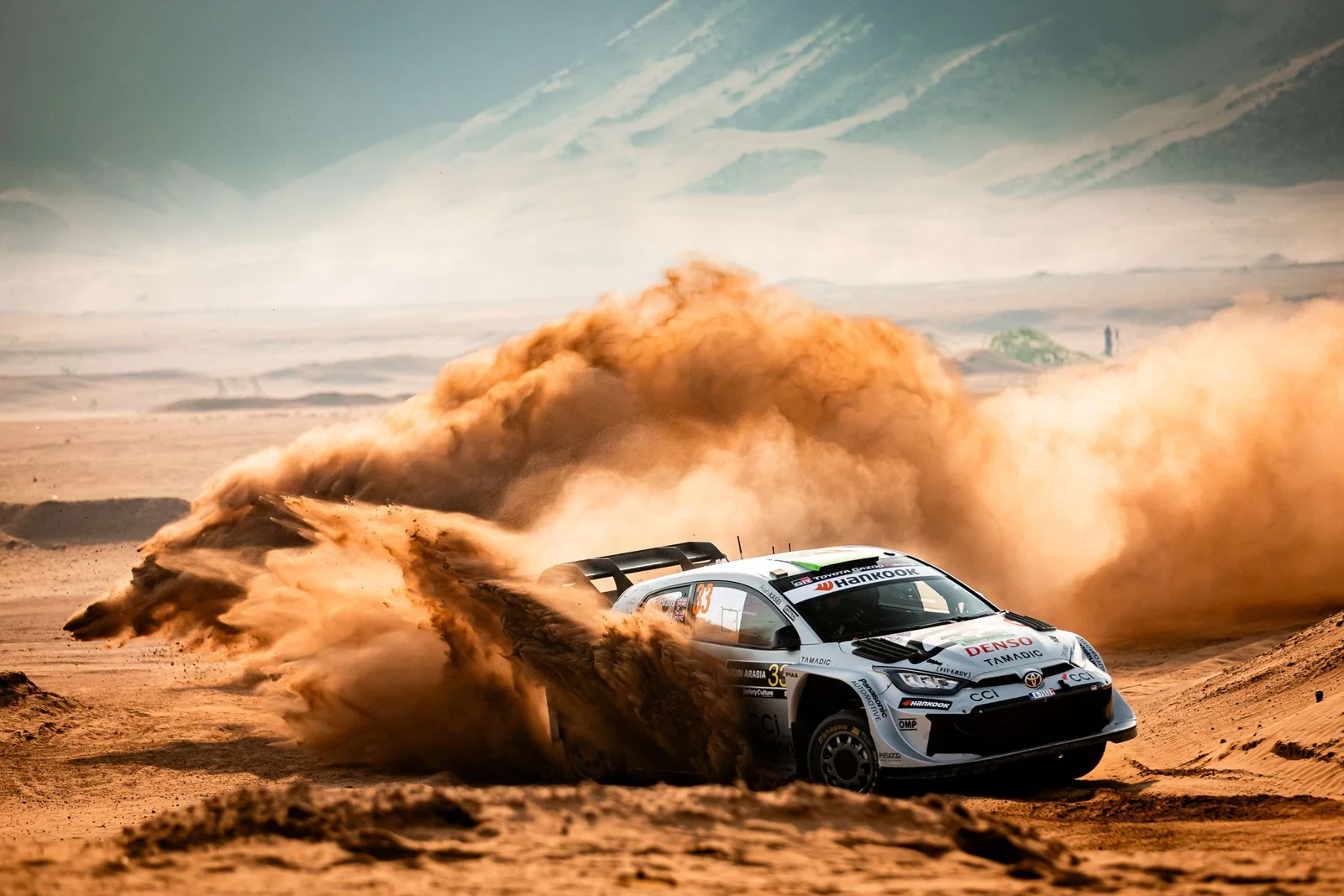 WRC ラリー サウジアラビア 2025、エルフィン・エバンス / スコット・マーティン |クレジット @WRC