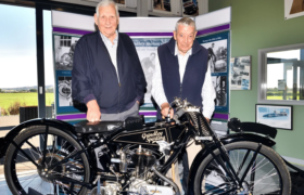 100年前のイギリスのバイクが元エンジニアのおかげで帰国