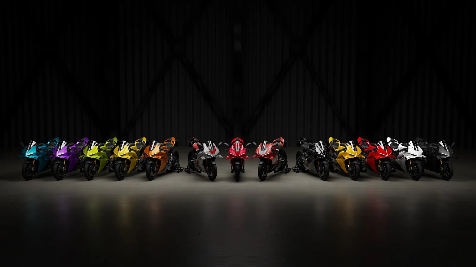 パニガーレ V4 のすべてのカラーは「Ducati Factory Made」プログラムの一部です。