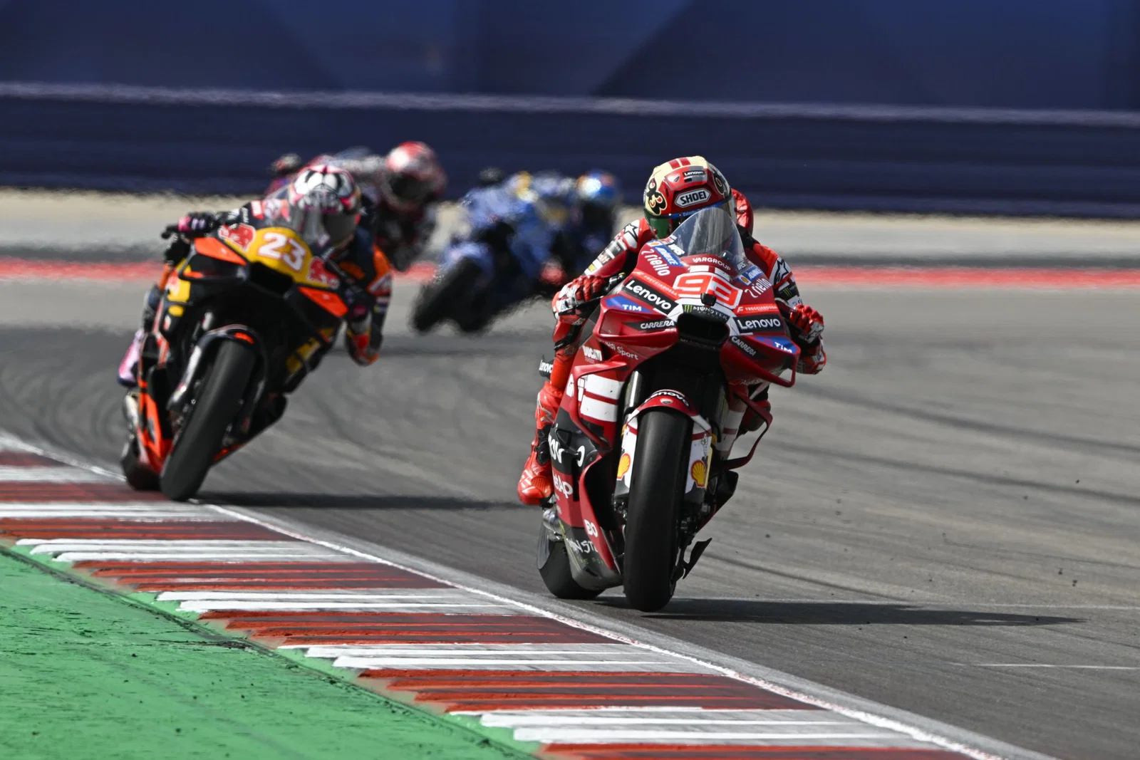 アメリカMotoGPでのマルク・マルケス。クレジット: ゴールドとグース。