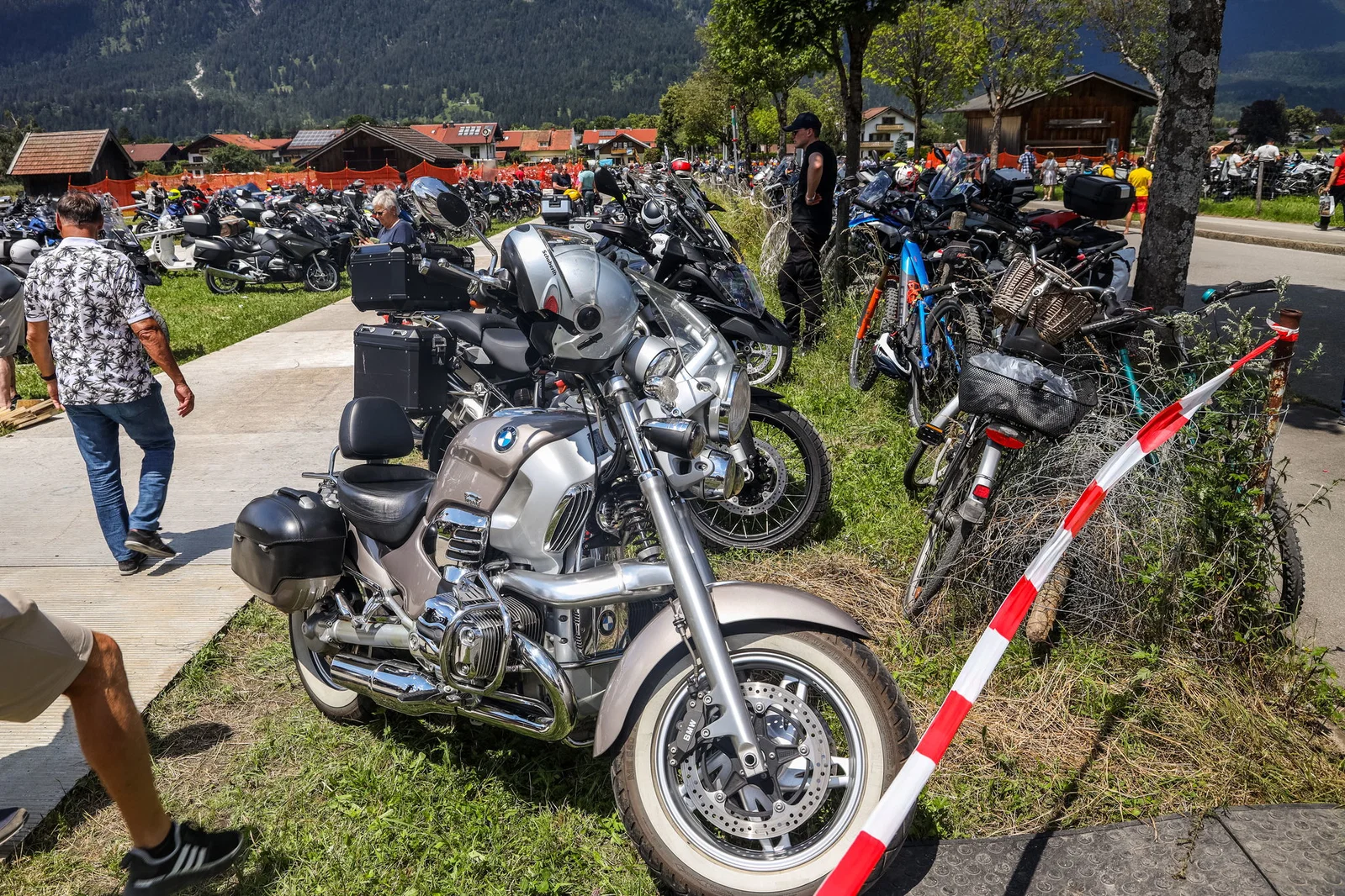 BMW Motorrad Days バイクパークにある BMW R1200C