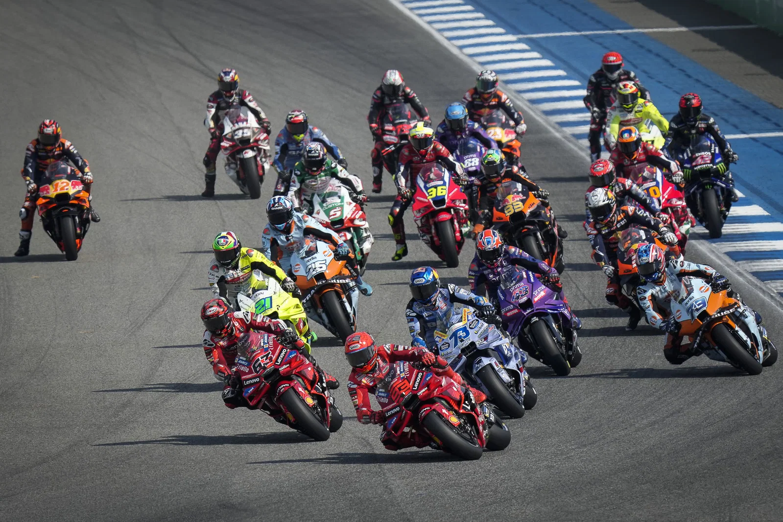 タイで開催されるMotoGPレース。