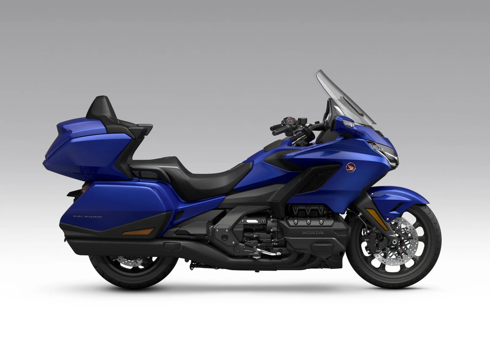 ホンダ GL1800 ゴールド ウイング ツアー、ブルー。